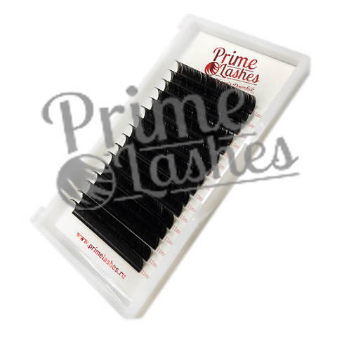 Ресницы Prime Lashes, 16 линий темно-коричневые