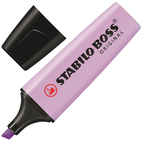 Текстовыделитель Stabilo Boss Original Pastel 70/155 фиолетовый (толщина линии 2-5 мм)