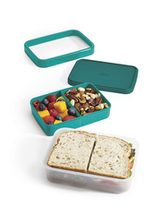 Ланч-бокс компактный goeat™, 13,5х6,5х19 см, изумрудный