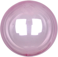 К Deco Bubble (Бабл), 22''/40 см, Кристалл, Розовый, 1 шт.