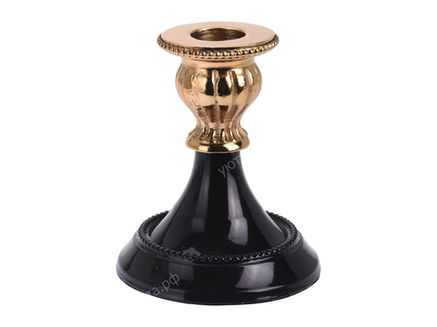 Подсвечник Romance Black S 10 см - купить