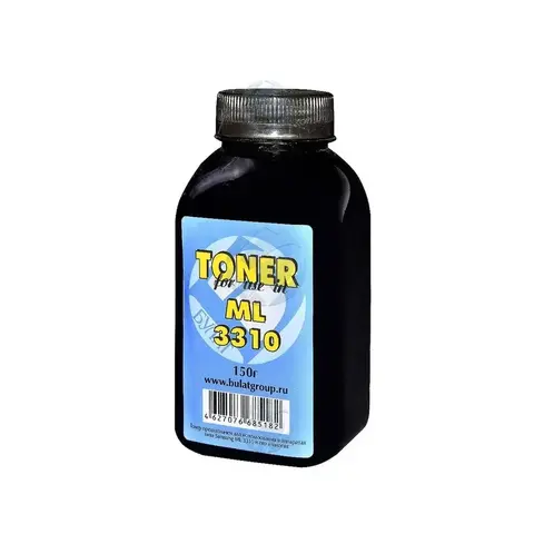 Тонер БУЛАТ ML-3310 для Samsung ML-3310, ML-3710, SCX-4833 (Чёрный, банка 150 г)