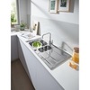 Мойка кухонная с двумя чашами Grohe K400 31567SD0