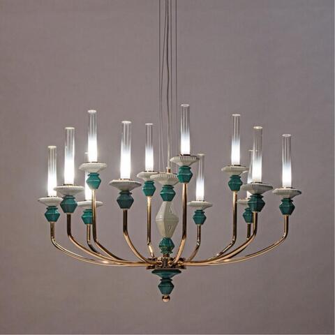 Подвесная светодиодная люстра Divinare CAPELLO 4947/01 SP-12