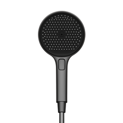 Sancos SC6001GG Душ лейка, кнопочное управление, D=130 мм, 3 режима, ворон сталь/черн мат фото