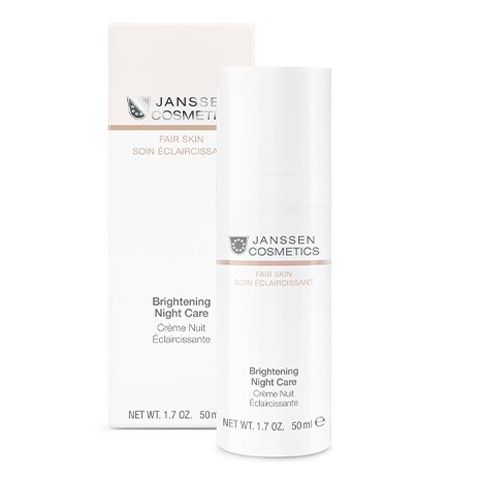 Janssen Fair Skin: Осветляющий ночной крем (Brightening Night Care)