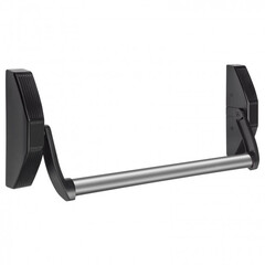 AP-1700A black Антипаника врезная комплект ручек (без нажимной штанги) NOTEDO