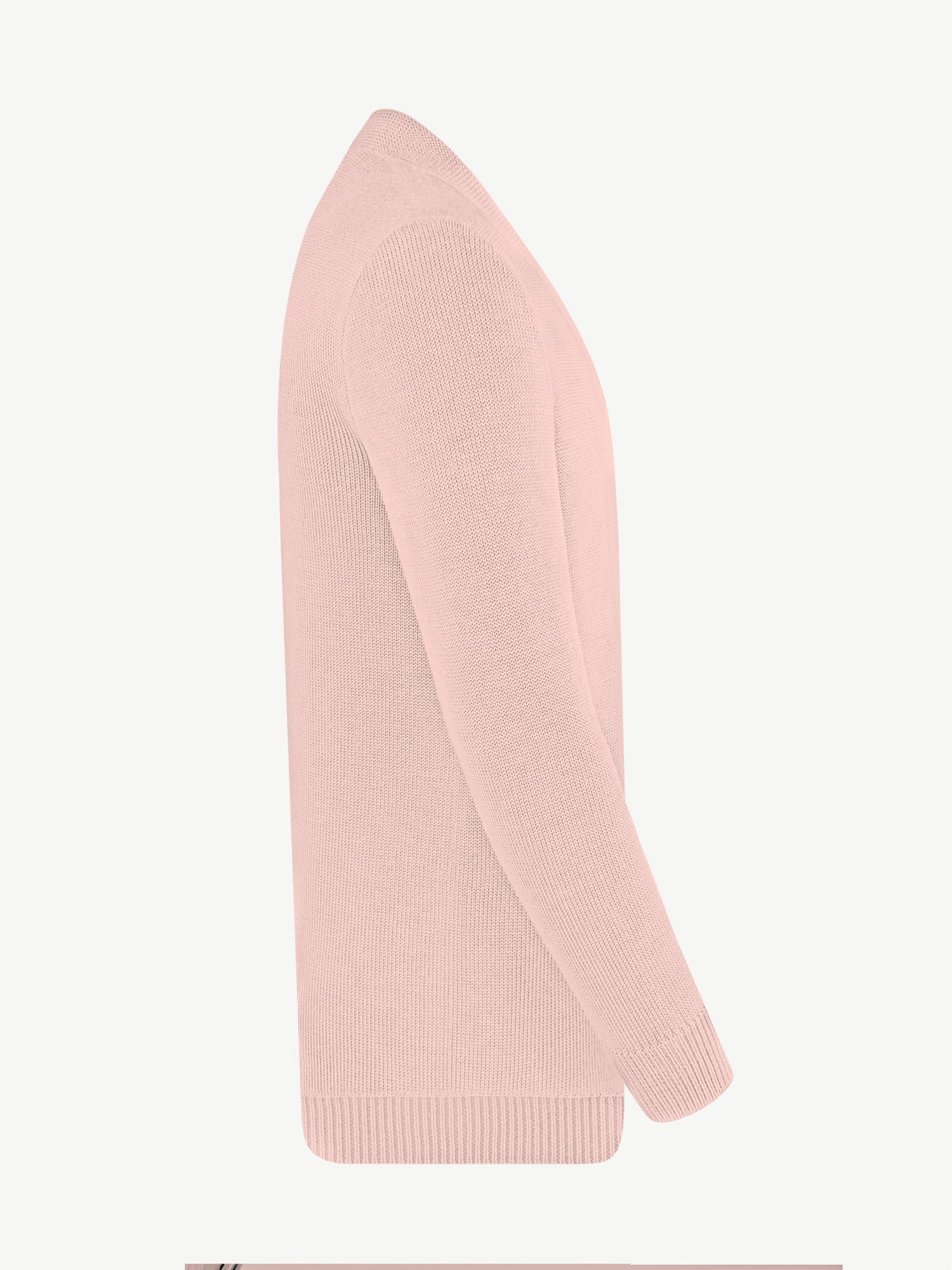 Кардиган с планкой из кашемира