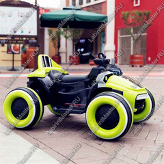 Детский электромобиль  "Rideable" зеленый