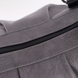 Сумка Саломея 149 македония серый + черный