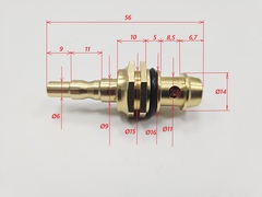 Регулятор протока воды для газовых водонагревателей BOSCH WR/WRD (арт. 87085003320)