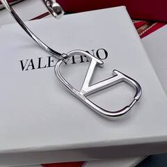 Браслет жесткий тонкий VALENTINO цвет серебро/золото