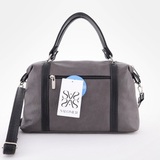 Сумка Саломея 127 мульти итальянский серо-черный