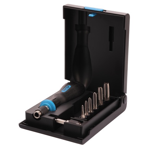 Набор метчиков для шуруповерта 3 в 1 M3 -M10 HSS-G 8пр Volkel 67422