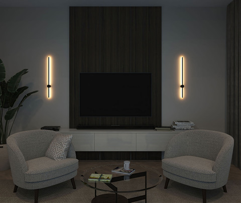 Настенный светодиодный светильник Denkirs Stang DK5012-BK