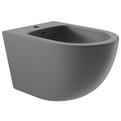 Aqueduto OVO0330 AQD OVO Биде подвесное 525*365, серый матовый