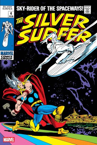 Silver Surfer Vol 1 #4 (Facsimile Edition) (Cover A) (ПРЕДЗАКАЗ!)