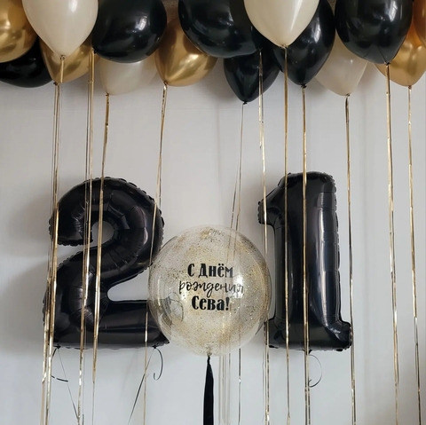 Композиция из шаров 