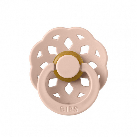Пустышка латексная BIBS Boheme Blush, 6-18 месяцев