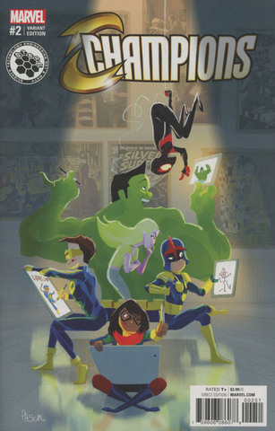 Champions Vol 2 #2 (Cover E)