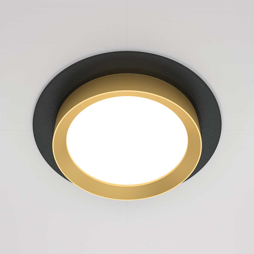 Встраиваемый светильник Maytoni Hoop DL086-GX53-RD-BG