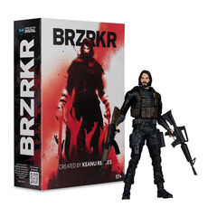 Фигурка Киану Ривз из комикса BRZRKR