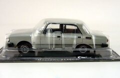 Moskvich-2140SL silver 1:43 DeAgostini Auto Legends USSR #67