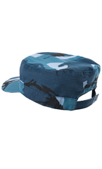 Кепка на застёжке серый КМФ