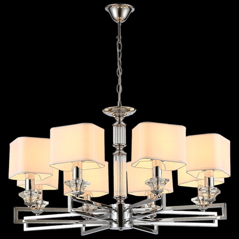Люстра потолочная ILLUMICO E14  IL5302-8P-27 CR