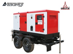 Дизельный генератор Азимут ЭД-80-Т400-2РКМ6C Deutz на шасси в кожухе с автозапуском
