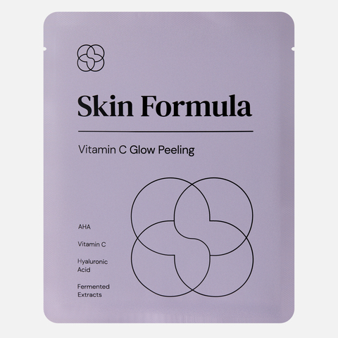SKIN FORMULA  Vitamin C Glow Peeling Омолаживающий пилинг для сияния и выравнивания тона кожи, 15 мл