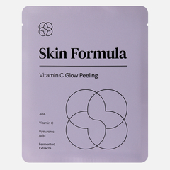 SKIN FORMULA  Vitamin C Glow Peeling Омолаживающий пилинг для сияния и выравнивания тона кожи, 15 мл