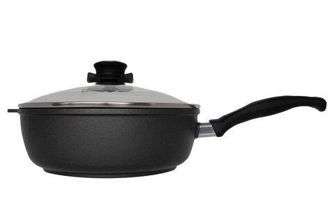Сотейник с крышкой Swiss Titan ST6728c 28 см