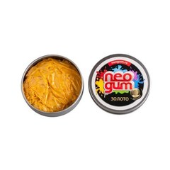 Жвачка для рук Neogum (Неогам)"Золото"металлик
