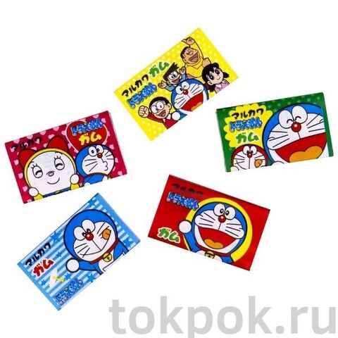 Жевательная резинка со вкусом содовой Marukawa Doraemon, 6 гр