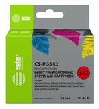 Картридж струйный Cactus CS-PG512 PG-512 CS-PG512 черный (15мл) для Canon Pixma iP2700, MP240, MP250, MP260, MP270, MP272, MP280, MP480, MP490, MP492, MP495, MX320, MX330, MX340, MX350