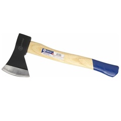 Топор плотницкий КОБАЛЬТ серия ПРОФИ 600г кованный, деревянное топорище, полукруглое лезвие