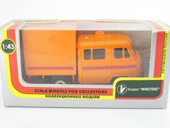 UAZ-39094 Farmer Emergency Service van plastic orange Agat Mossar Tantal 1:43