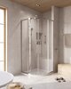 Cezares RELAX-304-R-2-100-C-GM RELAX-304-R-2-100-C-GM Душевой уголок, отделка Оружейная сталь