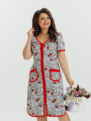 4595В Халат на молнии