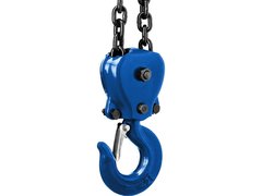 ЗУБР ТШ-2-12, 2 т, 12 м, ручная цепная шестеренная таль, Профессионал (43083-2)