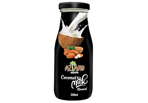 Кокосовое молоко с миндалем Aziano, 280мл