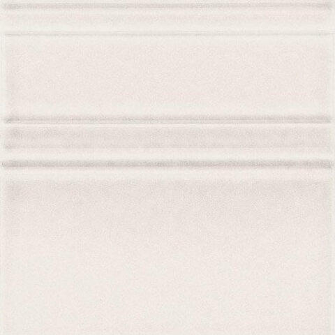 Adex Modernista Rodapie Clasico C/C Blanco 15x15