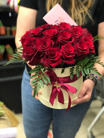 Коробка роз #4