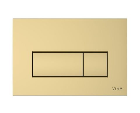 Vitra 740-2324 Root Square панель смыва, золото