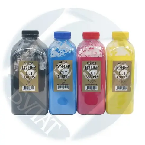 Тонер с девелопером БУЛАТ s-Line CLT-M809S для Samsung CLX-9201 (Пурпурный, банка 300 г)