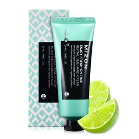 Mizon Enjoy Fresh On Time Revital Lime Hand Cream - Разглаживающий крем для рук