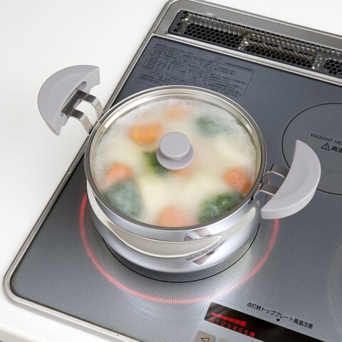 Термокастрюля Thermos Shuttle Chef KBC-4500 PWH (451538) 4.5л. белый/серебристый