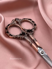 Ножницы розовая бронза