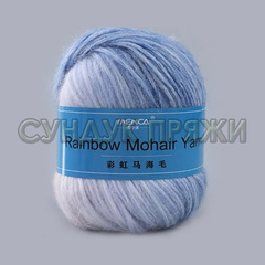 Rainbow Mohair Yarn 14